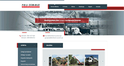 Desktop Screenshot of dombud-szczecin.pl